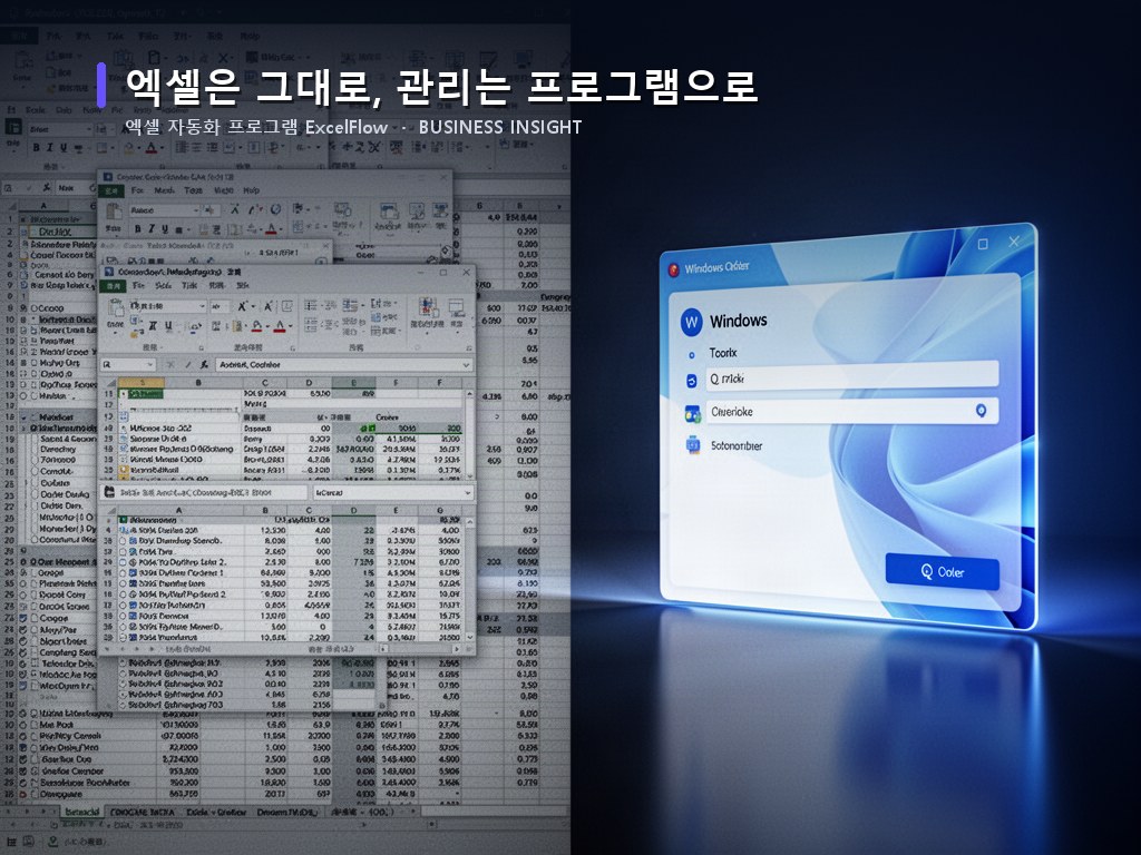 엑셀 자동화 프로그램 ExcelFlow