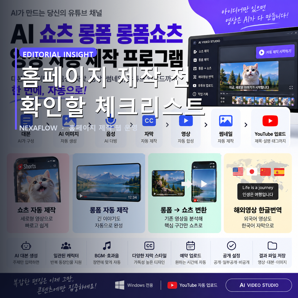 홈페이지 제작 전 확인할 체크리스트