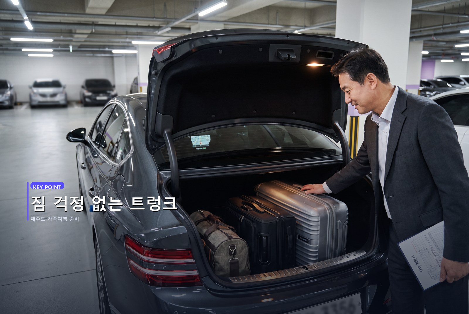 짐 걱정 없는 트렁크